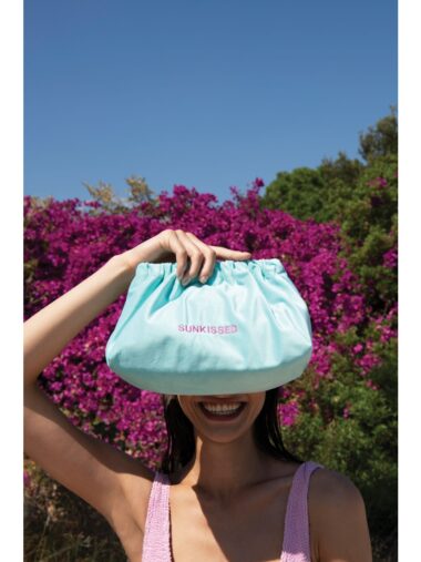 Sunkissed – Velvet Clutch Bag - Image 2