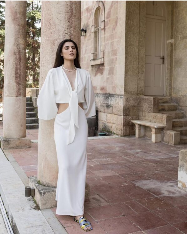 Sirene dress white