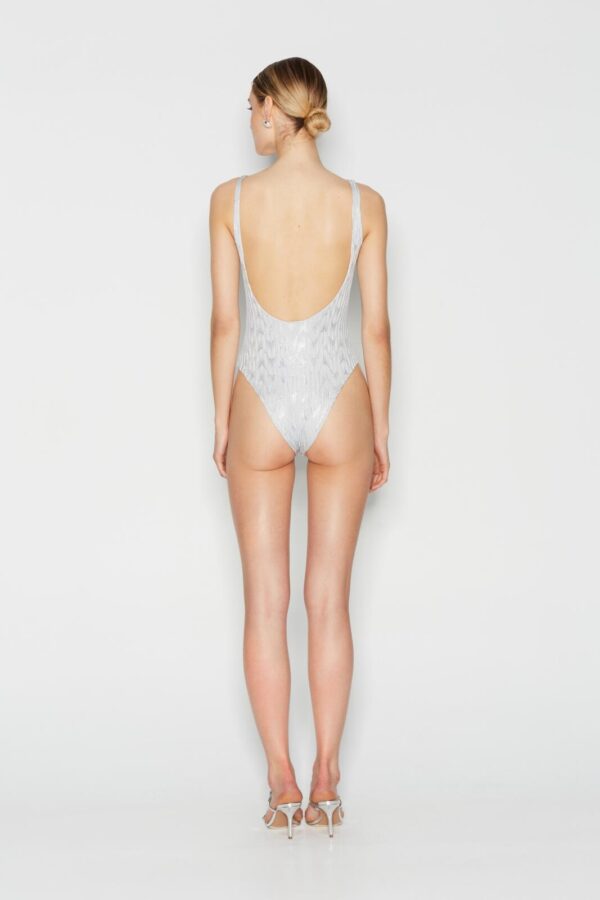 Stellar Bodysuit Silver/Grey - Image 3