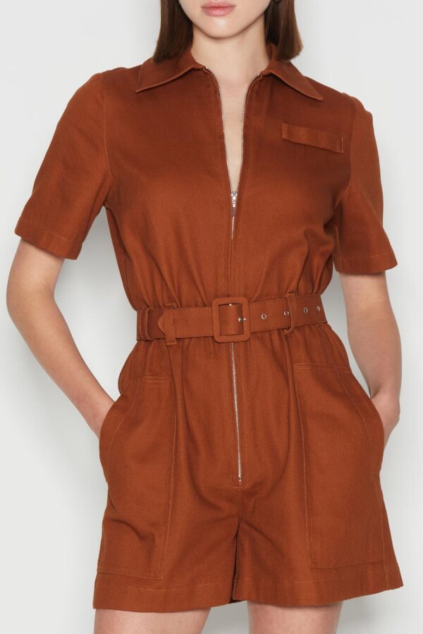 Odyssey Playsuit Brown - Image 2