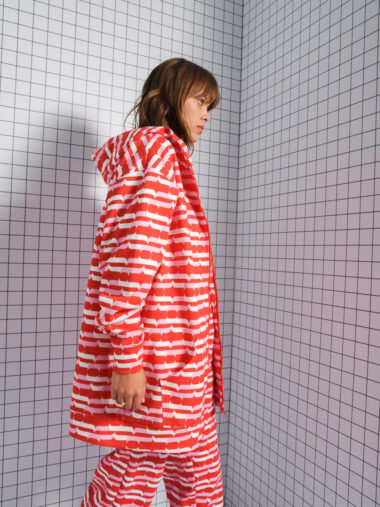 Stand up cardigan (red) - Image 3