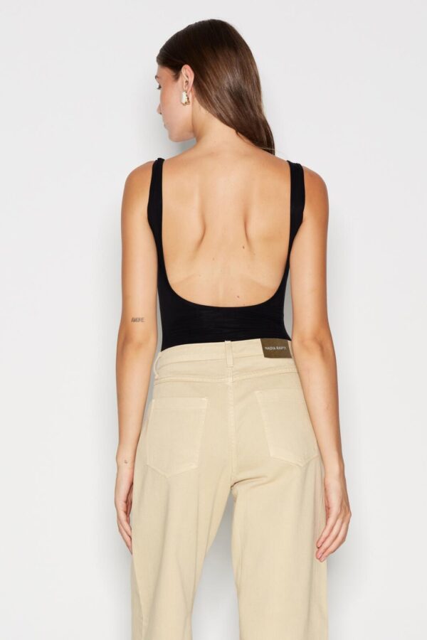 Denim Crew Pants Beige - Image 3