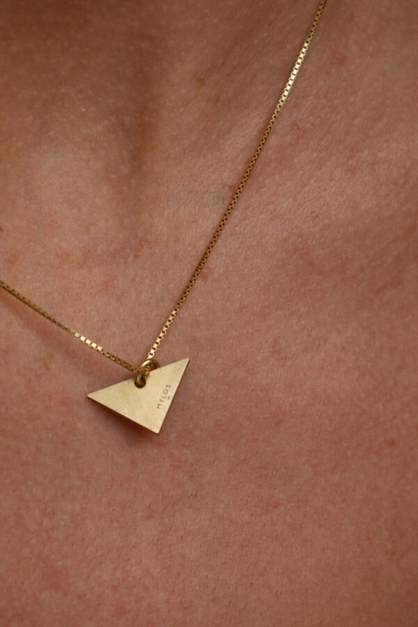 Triangle necklace - Image 3