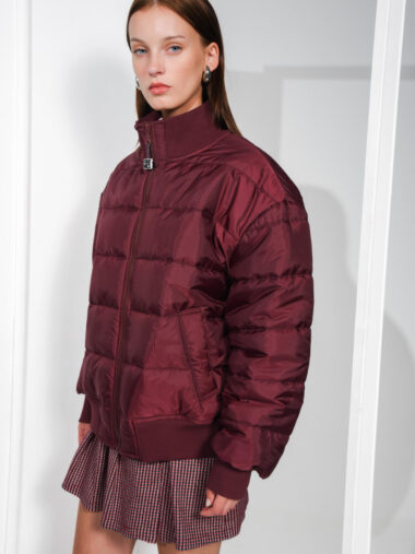 Win jacket normal size (bordeaux) - Image 4