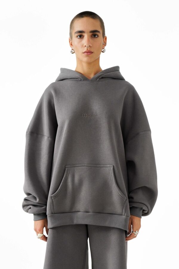 Unisex oversized hoodie (stone)