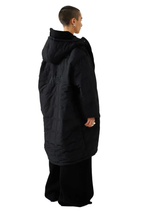 Oversized capitone coat - Image 3