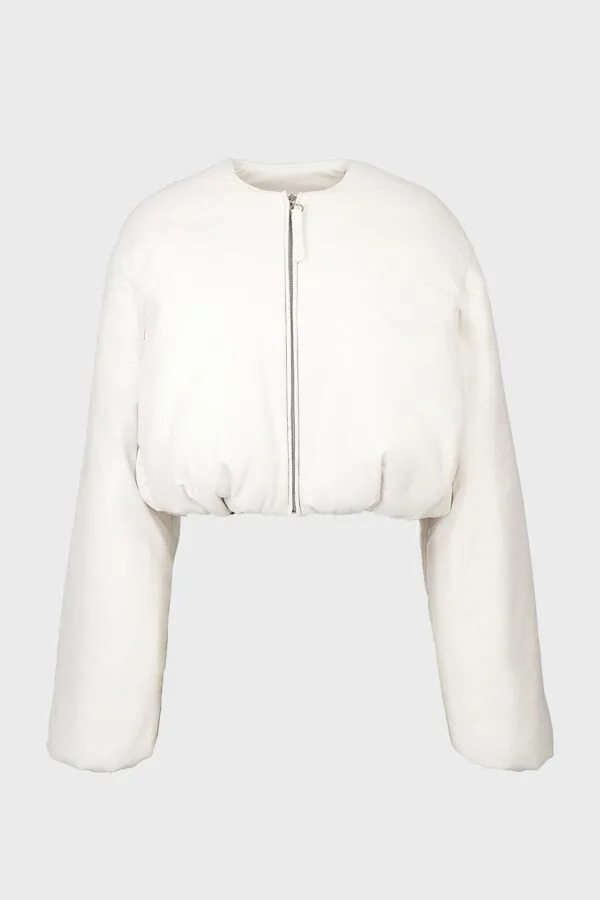 Sphere Puffer Jacket White