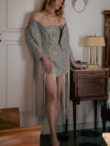 SCULPTURE JACKET (light blue) - Image 2