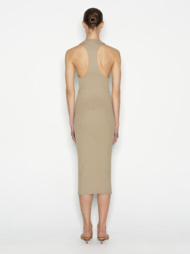 Oasis Midi Dress Beige - Image 4