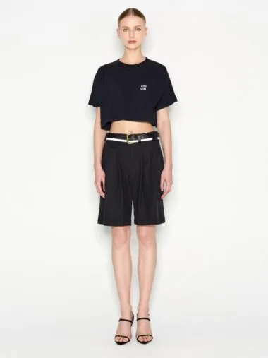 Cin Cin Crop T-shirt Black - Image 3