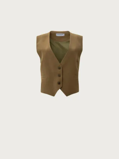 KHAKI VEST - Image 4