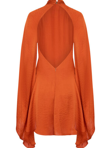 MYSTIQUE MINI DRESS (terracotta) - Image 2