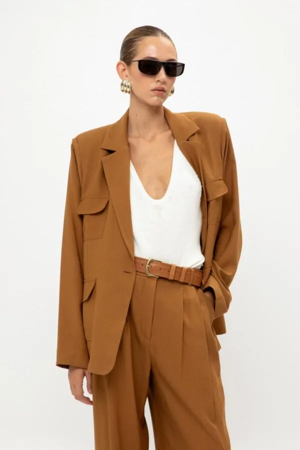 TAN BLAZER - Image 2